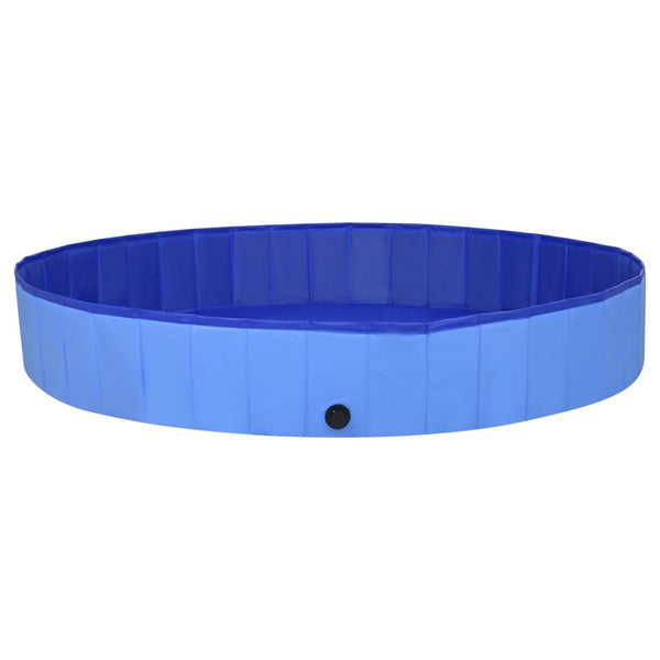 Faltbarer Hundepool 200x30 cm Blau