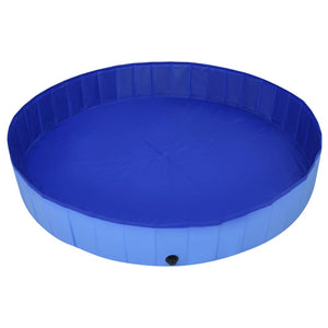 Faltbarer Hundepool 200x30 cm Blau