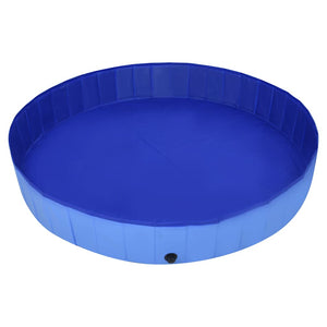 Faltbarer Hundepool 300x40 cm - Blau