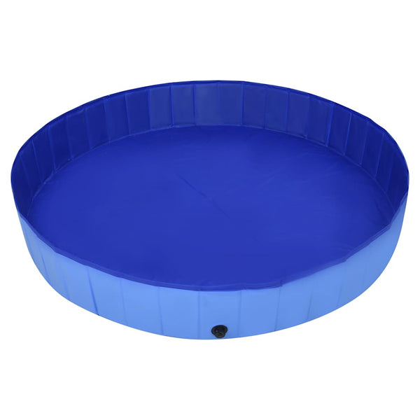 Faltbarer Hundepool 300x40 cm - Blau