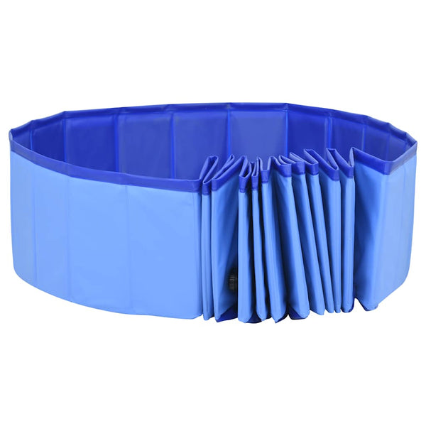 Faltbarer Hundepool 300x40 cm - Blau