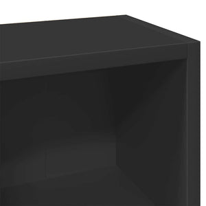 CD Regale Schwarz, 2er Set