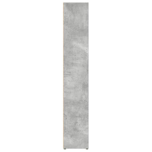 2er Set CD-Regale Betongrau