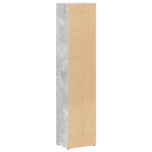 2er Set CD-Regale Betongrau