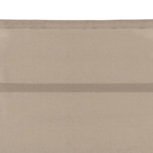 Sonnenliege Textilene und Aluminium Creme