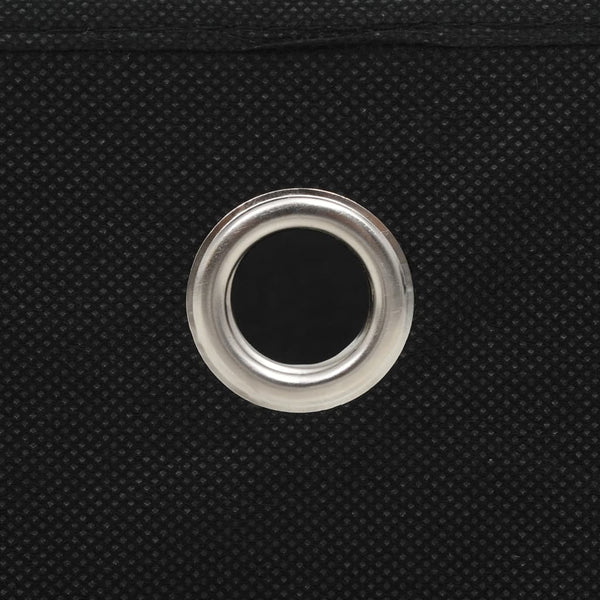 Faltboxen Schwarz 28x28x28cm, 4er Set