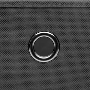 Aufbewahrungsboxen Grau 28x28x28 cm, 10er Set