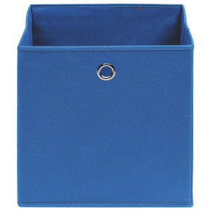 Blaue Aufbewahrungsboxen, 4er Set