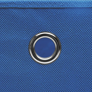 Blaue Aufbewahrungsboxen, 4er Set
