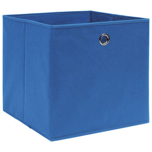 Blaue Aufbewahrungsboxen, 10er Set