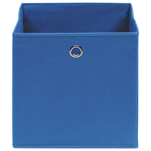 Blaue Aufbewahrungsboxen, 10er Set