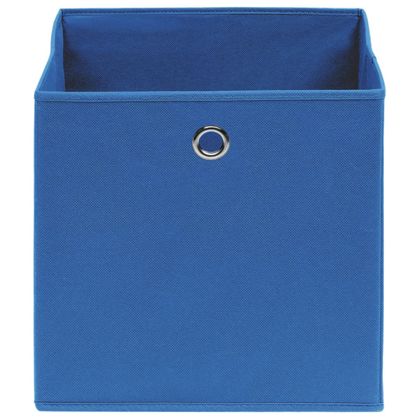 Blaue Aufbewahrungsboxen, 10er Set