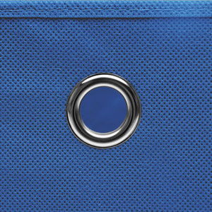 Blaue Aufbewahrungsboxen, 10er Set