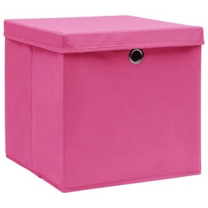 Aufbewahrungsboxen Rosa 28x28x28 cm, 4er-Set