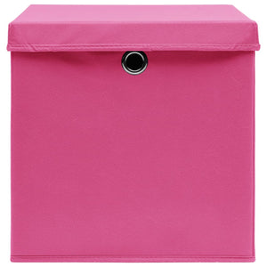 Aufbewahrungsboxen Rosa 28x28x28 cm, 4er-Set