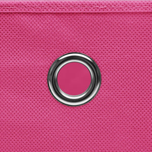 Aufbewahrungsboxen Rosa 28x28x28 cm, 10er-Set