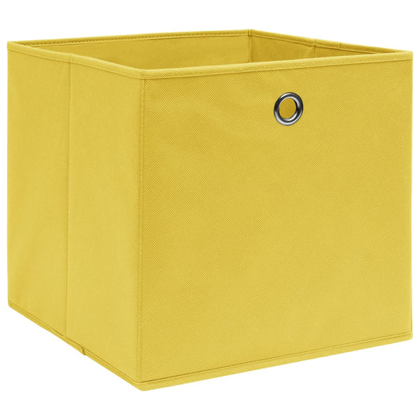 Gelbe Aufbewahrungsboxen, 10er Set