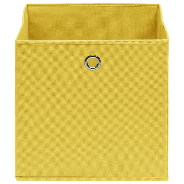 Gelbe Aufbewahrungsboxen, 10er Set