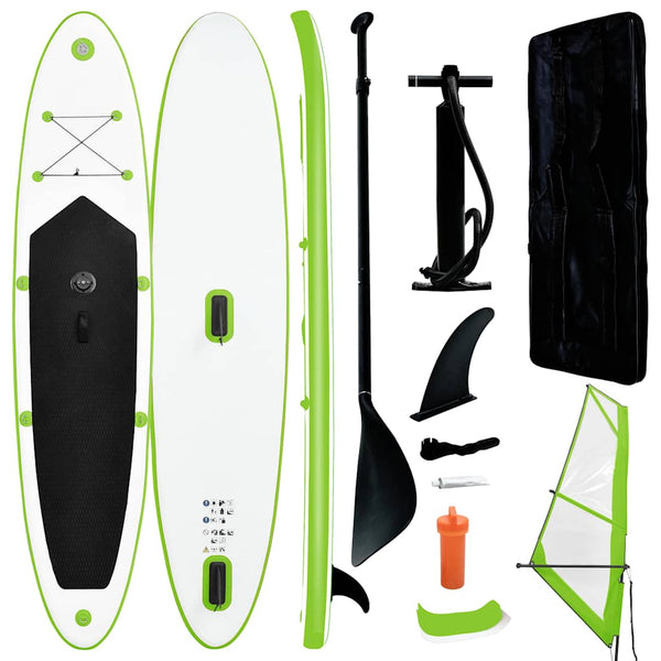 Aufblasbares SUP-Board mit Segel