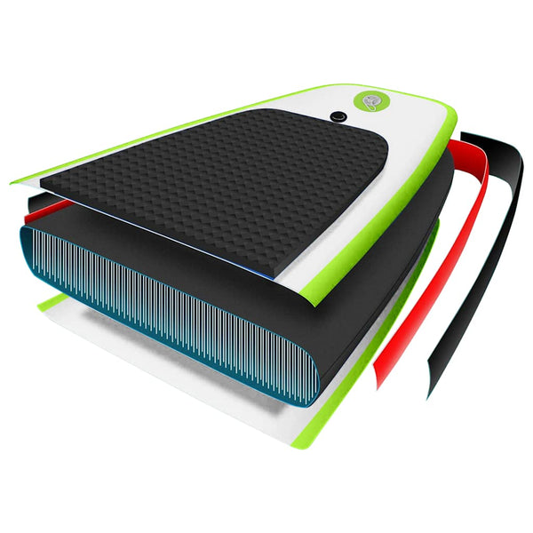 Aufblasbares SUP-Board mit Segel