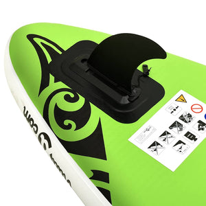 Aufblasbares Stand Up Paddle Board 305cm Grün