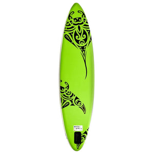 Aufblasbares Stand-Up-Paddle-Board Set Grün 320cm