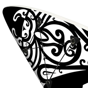 Aufblasbares SUP Board Set 305 cm Schwarz