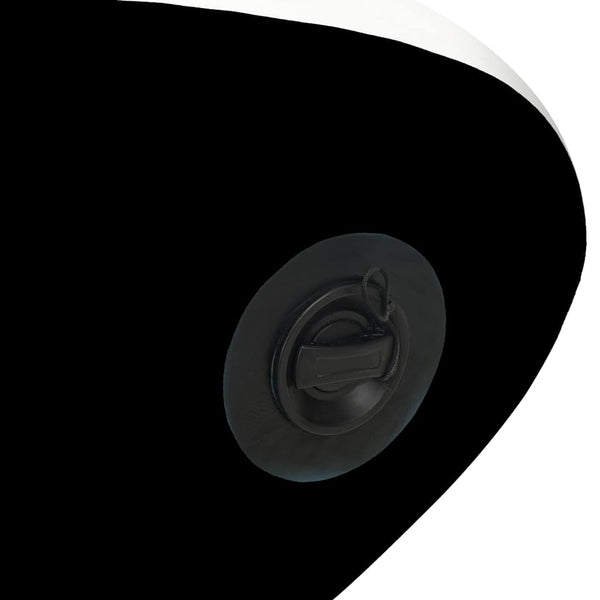 Aufblasbares SUP Board Set 305 cm Schwarz