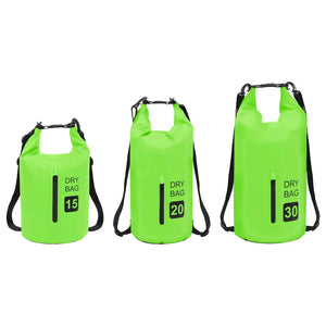 15L Wasserdichter Packsack Grün