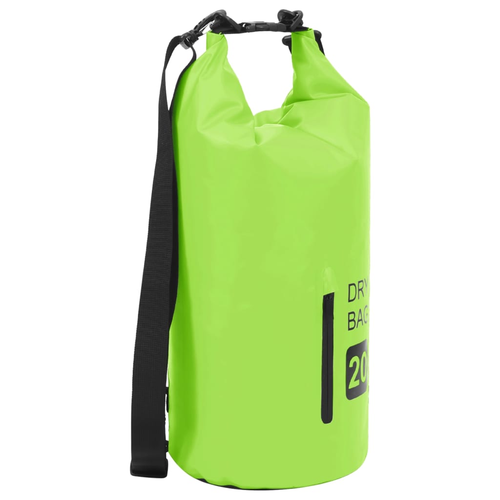 20L Wasserdichter Packsack mit Reißverschluss