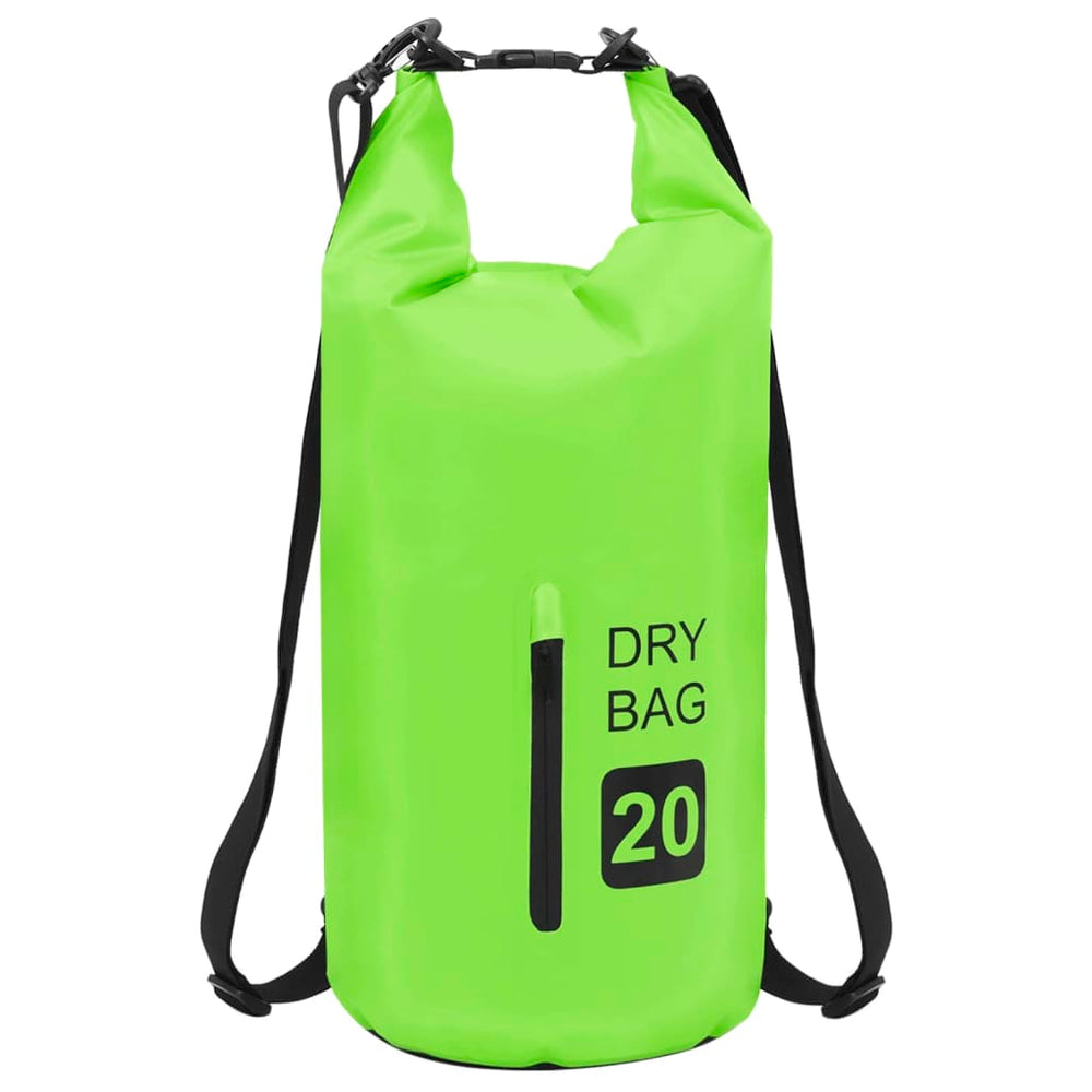 20L Wasserdichter Packsack mit Reißverschluss