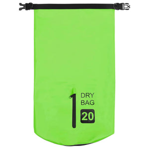 20L Wasserdichter Packsack mit Reißverschluss