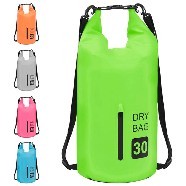 30L Wasserdichter Packsack mit Reißverschluss