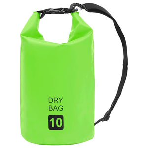 10L Green Waterproof Dry Bag