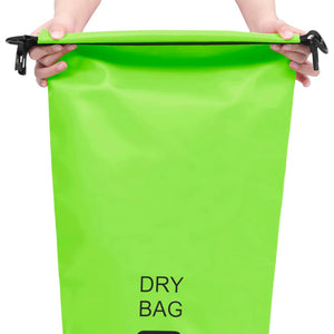 vidaXL Sac étanche vert 20 L PVC