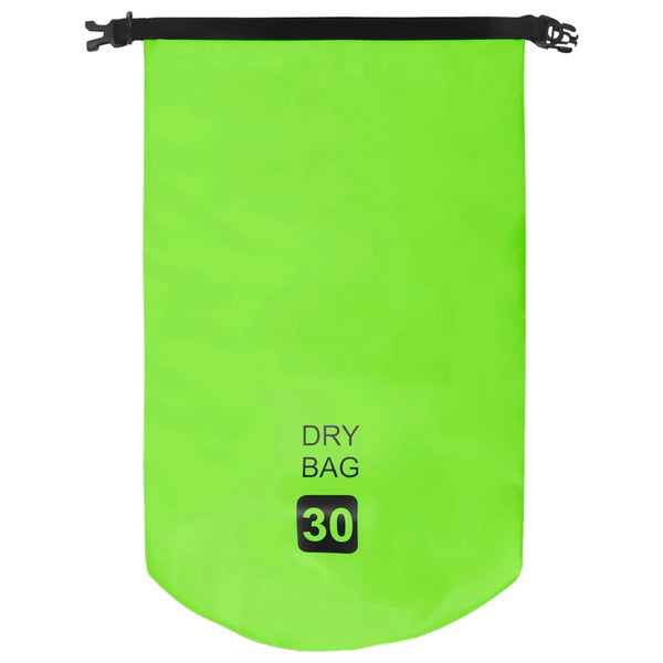 30L wasserdichter PVC-Trockensack, Grün
