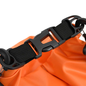 Wasserdichte PVC-Trockentasche Orange 15L