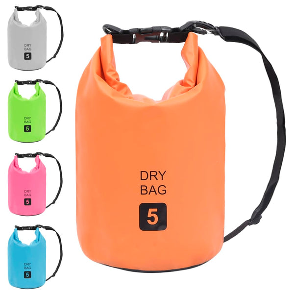 Orangefarbener 5L-Trockensack