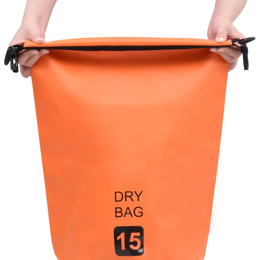 15L Orange Dry Bag