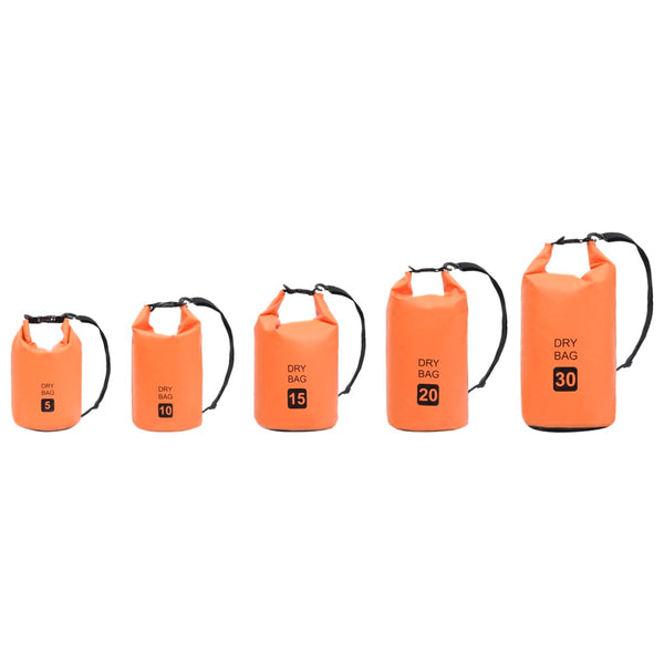 15L Orange Dry Bag