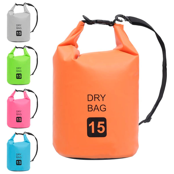 15L Orange Dry Bag