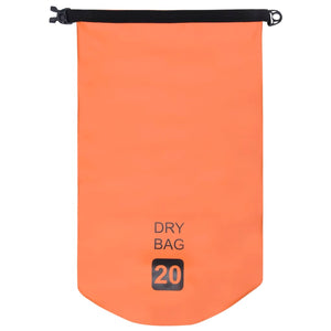 Orange Dry Bag 20L
