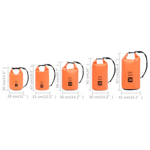 Orange Dry Bag 20L