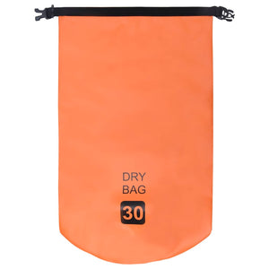 Wasserdichter PVC-Packsack Orange - 30L