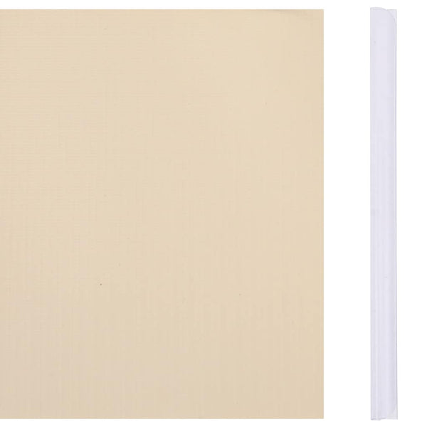 Garten-Sichtschutz PVC 35x0,19 m Creme