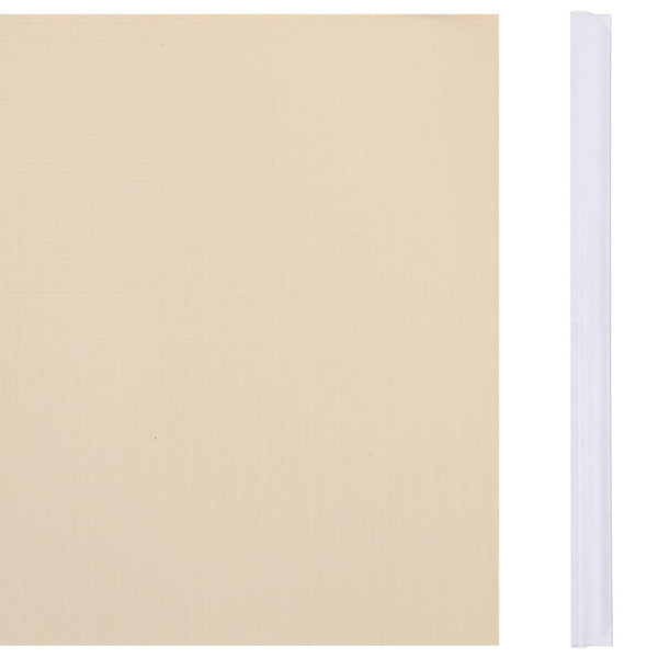 Garten-Sichtschutz PVC 70x0,19 m Creme