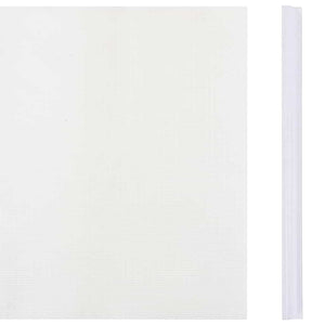 Garten-Sichtschutz PVC 35x0,19 m Weiß