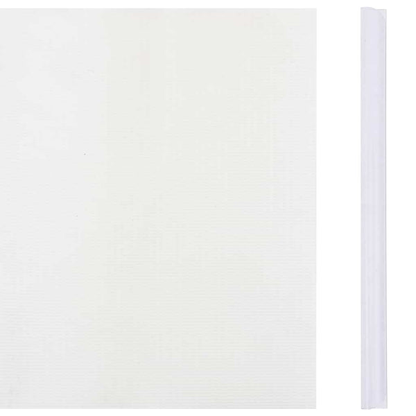 Garten-Sichtschutz PVC 35x0,19 m Weiß