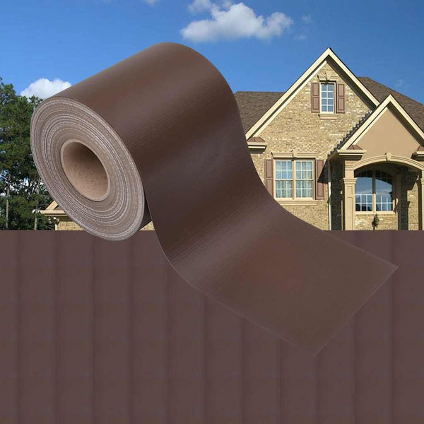 Garten-Sichtschutz PVC 70x0,19 m Braun