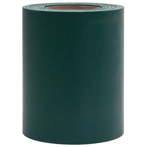 Garten-Sichtschutz 4 Stk. PVC 35x0,19 m Mattgrün